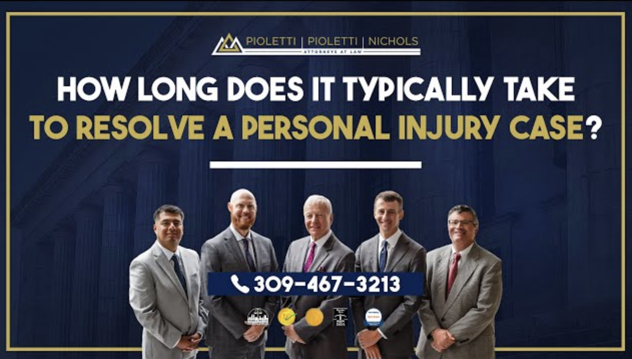 How long does it typically take to resolve a personal injury case? – Pioletti Pioletti & Nichols